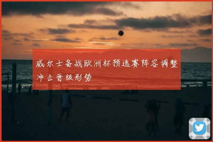 威尔士备战欧洲杯预选赛阵容调整冲击晋级形势